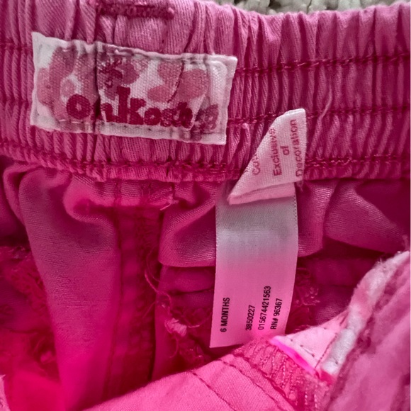 6 month girl summer outfit - onesie and shorts - Picture 2 of 3